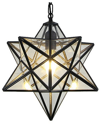 Подвесной светильник Imperiumloft Black Star Clear Glass 101314-26 400_400_2458300
