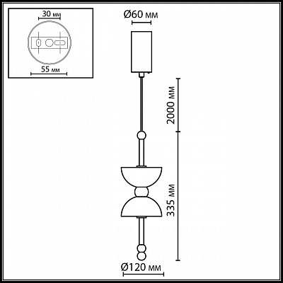 Подвесной светильник Odeon Light L-VISION 6685/7L 400_400_2398297