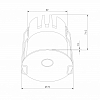 Встраиваемый светильник Elektrostandard Binnie 15275/LED 100_100_2472994