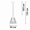 Подвесной светильник Vitaluce V2848 V2848-0/1S 100_100_1818879