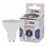 Лампа светодиодная Эра Стандарт GU10 6Вт 6000K LED MR16-6W-860-GU10 250_100_2474374
