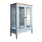 Шкаф "Leontina Blue" для посуды двустворчатый  арт ST9318B 250_100_1939534