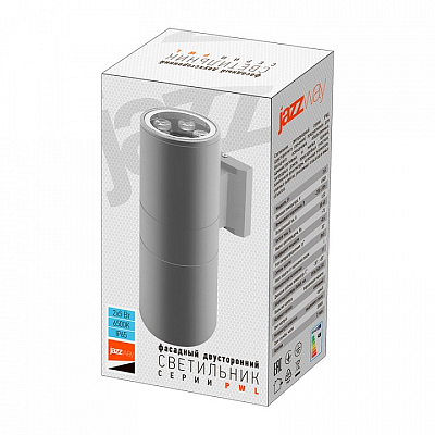 Накладной светильник Jazzway  PWL-26090/30D 2x5w 6500K GR 400_400_2878340