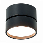 ST651.432.14 Светильник потолочный поворотный Черный LED 1*14W 3000K 1 100Lm Ra>90 120° IP20 D105xH8 Накладные светильники 250_100_2952954