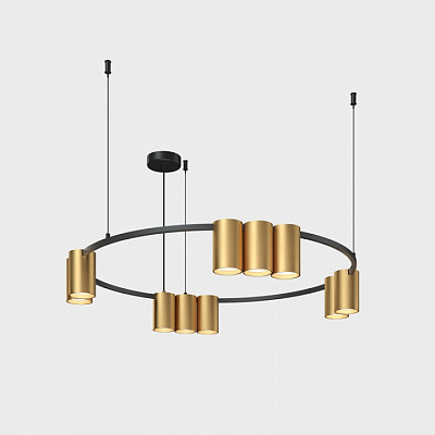 Подвесная люстра Denkirs Orbit DK4065-BK+SG 400_400_1915082
