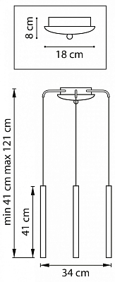 Подвесная люстра Lightstar Tubo L3T747247 400_400_3089982