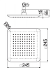 AD139/122CR верхний душ 24х24 см 100_100_2407631