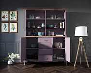 Шкаф Leontina Lavanda с открытым верхом арт ST9351/2L 250_100_1933671