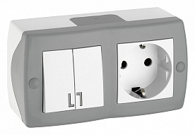 Блок с розеткой и выключателем Mono Electric Octans IP20 104-020001-181 500_191_3235196