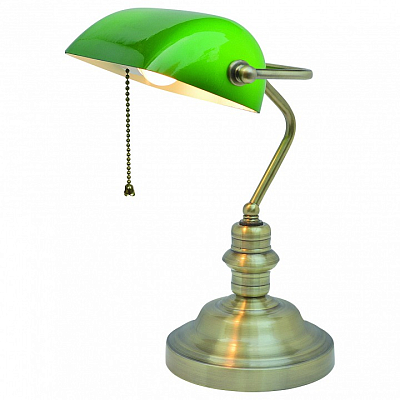 Настольная лампа офисная Arte Lamp Banker A2492LT-1AB 400_400_1821265