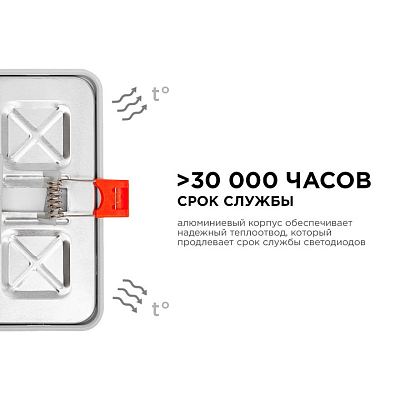 Встраиваемый светильник OGM  LP-18 400_400_2854280