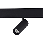 ST375.406.07 Магнитный трековый светильник SMART Черный LED 1*7W 2700K-6500K 630Lm Ra90 36° IP20 L10 СКАЙЛАЙН 48V 250_100_2945407