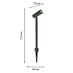 Наземный низкий светильник Favourite Micron 4811-1T 250_100_3078020