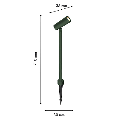 Наземный низкий светильник Favourite Micron 4811-1T 400_400_3078020