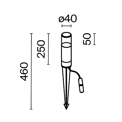 Ландшафтный светильник Outdoor O437FL-01GF1 400_400_805920