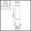 Наземный низкий светильник Odeon Light NATURE 7180/18GL 100_100_2398418