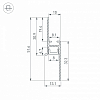 Профиль для плинтусов гибкий Arlight FANTOM 043674(1) 100_100_2138819