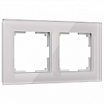 Рамка на 2 поста Werkel Favorit (дымчатый) W0021117 250_100_Array