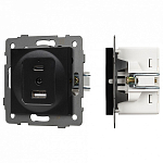 Механизм розетки 2хUSB type A и C Arlight SCT 049838 250_100_681349