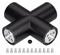 Соединитель угловой X-образный накладной Arlight ROUND 050544 500_191_2299665
