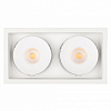 Встраиваемый светильник Arlight CL-SIMPLE-S148x80-2x9W Warm3000 (WH, 45 deg) 026876 100_100_1887978