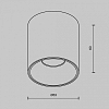 Накладной светильник Maytoni Technical Alfa LED C064CL-5W3K-RD-B 100_100_2764270