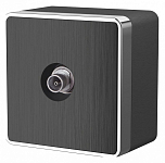 ТВ-розетка Werkel Gallant (графит рифленый) W5083004 250_100_1882023