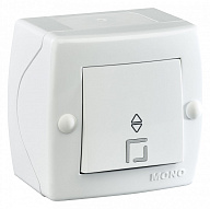 Выключатель проходной одноклавишный Mono Electric Octans IP20 104-010101-109 500_191_3235192