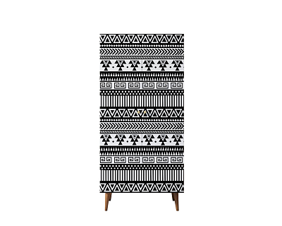 Шкаф малый двухстворчатый "Berber" принт 19 арт BB08/Print_19 400_400_1931094