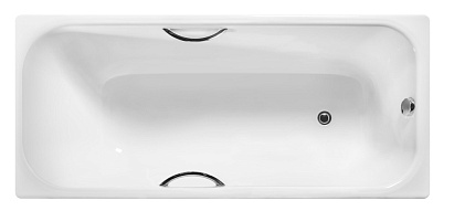 Wotte Start УР 1700х750х458 ванна чугунная c отверстиями для ручек (БП-э0001105) 500_191_3227154