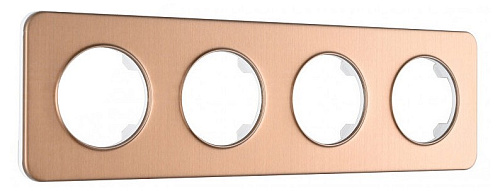 Рамка на 4 поста Arte Milano am-502.07 502.07-4.brown 500_191_2302926
