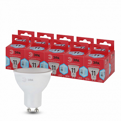 Лампа светодиодная Эра  GU10 11Вт 4000K LED MR16-11W-840-GU10 R 400_400_2842377