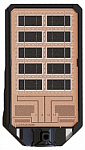 Консольный светильник Arte Lamp Avior A9050AL-1BK 250_100_Array