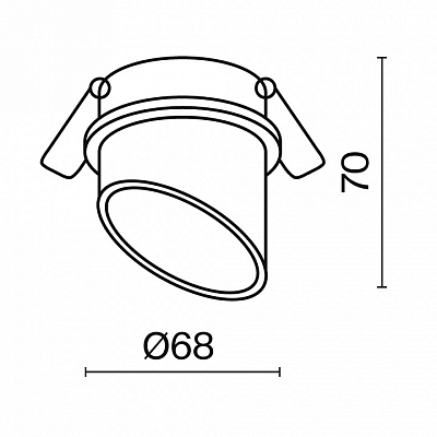 Встраиваемый светильник Maytoni Technical Lipari DL044-01-GU10-W 400_400_2815846