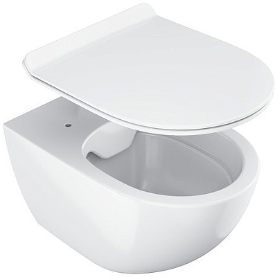Сиденье для унитаза VITA Slim белое 400_400_2733390