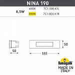 Встраиваемый светильник Fumagalli Nina 7C1.000.000.BYK1L 250_100_1805937
