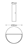 Накладной светильник Italline  IT5261 250_100_3085507