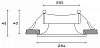 Встраиваемый светильник Hesby Lighting Envision HSBL_0109 100_100_2039933