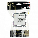 Розетка USB type A без рамки Stekker Катрин 39686 250_100_2629456