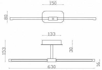 Подсветка для зеркала Favourite Insight 4016-2W 400_400_1767547