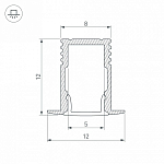 Профиль Arlight SL-MINI-8-H12-F12-2000 ANOD 023715 250_100_2132567