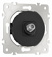 ТВ-розетка без рамки Arte Milano am-202 202.42-1.black 500_191_2302441