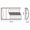 Накладной светильник Jazzway  PPO-03  600 20W 6500K AL IP40 100_100_2871026