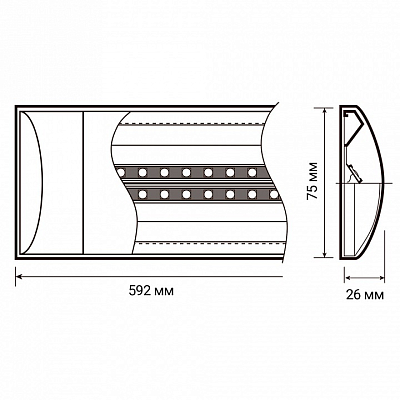 Накладной светильник Jazzway  PPO-03  600 20W 6500K AL IP40 400_400_2871026
