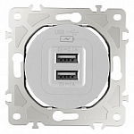 Розетка USB, без рамки Arte Milano am-202 202.46-1.silver 250_100_Array