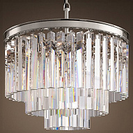 Подвесная люстра Imperiumloft Rh 1920S Odeon Clear Glass Fringe 40.1539 500_191_2428230