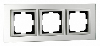 Рамка на 3 поста Mono Electric Style Glass 107-700000-162 400_400_2162764