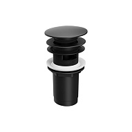 Слив для умывальника CLICK-CLACK черный 500_191_3227750
