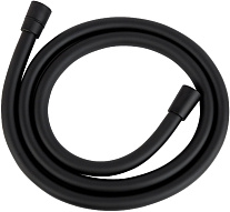 AQ2110MB шланг для душа 125см ПВХ, матовый черный 500_191_3225543