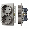Розетка двойная с заземлением, без рамки Arlight SCT 043766 100_100_2220844